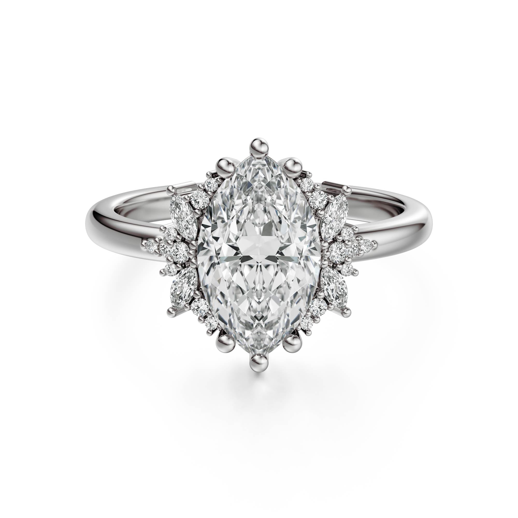 The Reverie Ring | Marquise | Setting Only