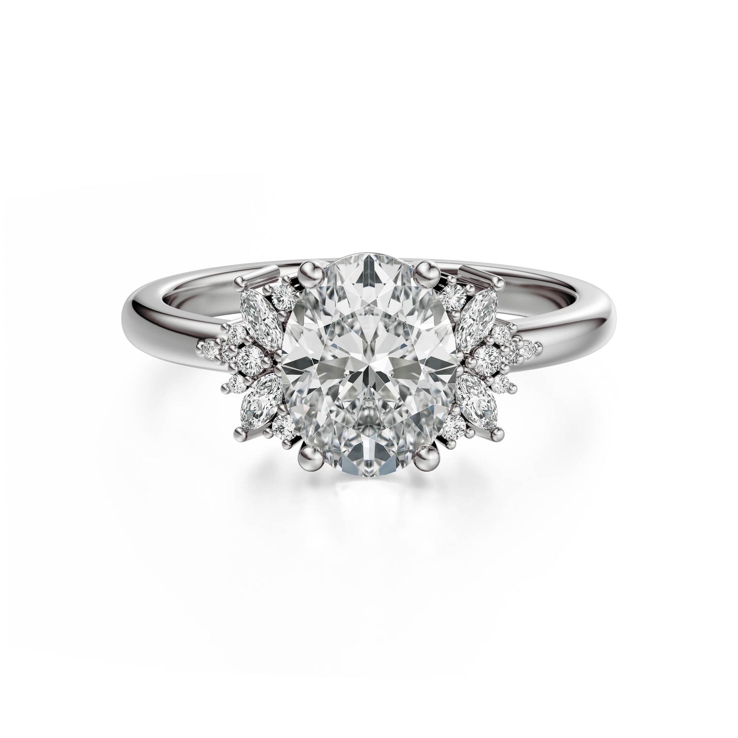 The Reverie Ring | Oval | Setting Only