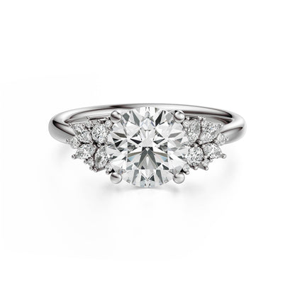 The Rosalie Ring | Round | Setting Only