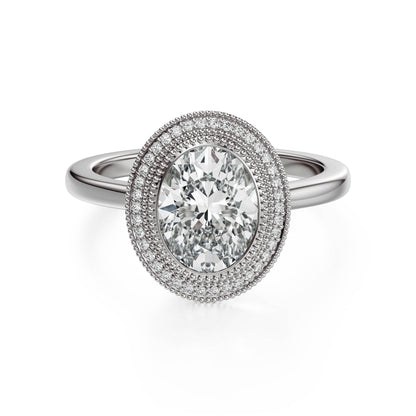 The Satine Ring | Oval | Setting Only