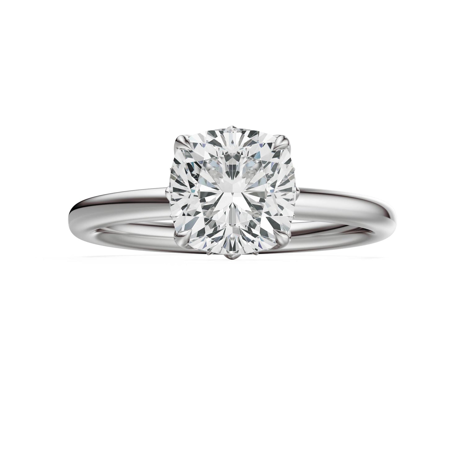 The Secret Garden Ring | Cushion | Setting Only