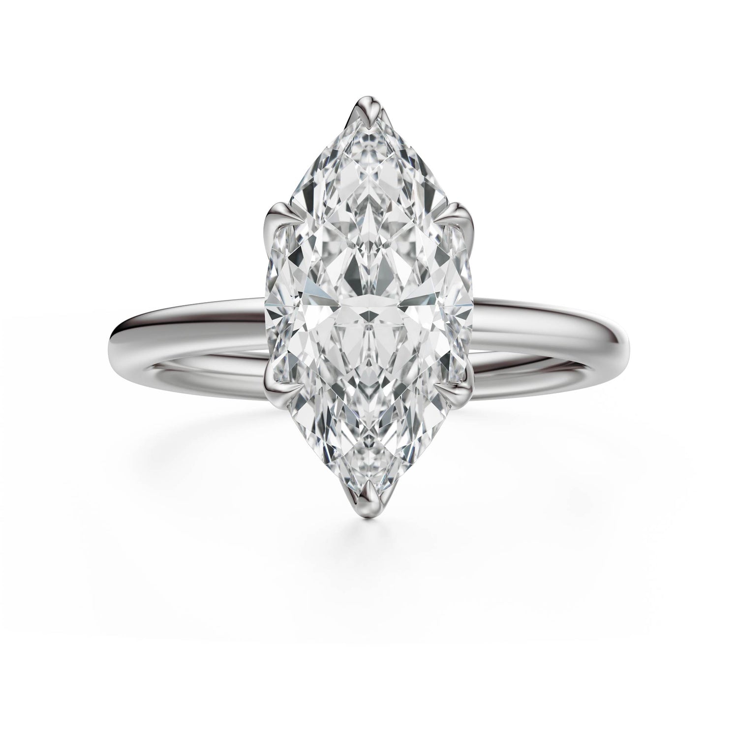 The Secret Garden Ring | Marquise | Setting Only