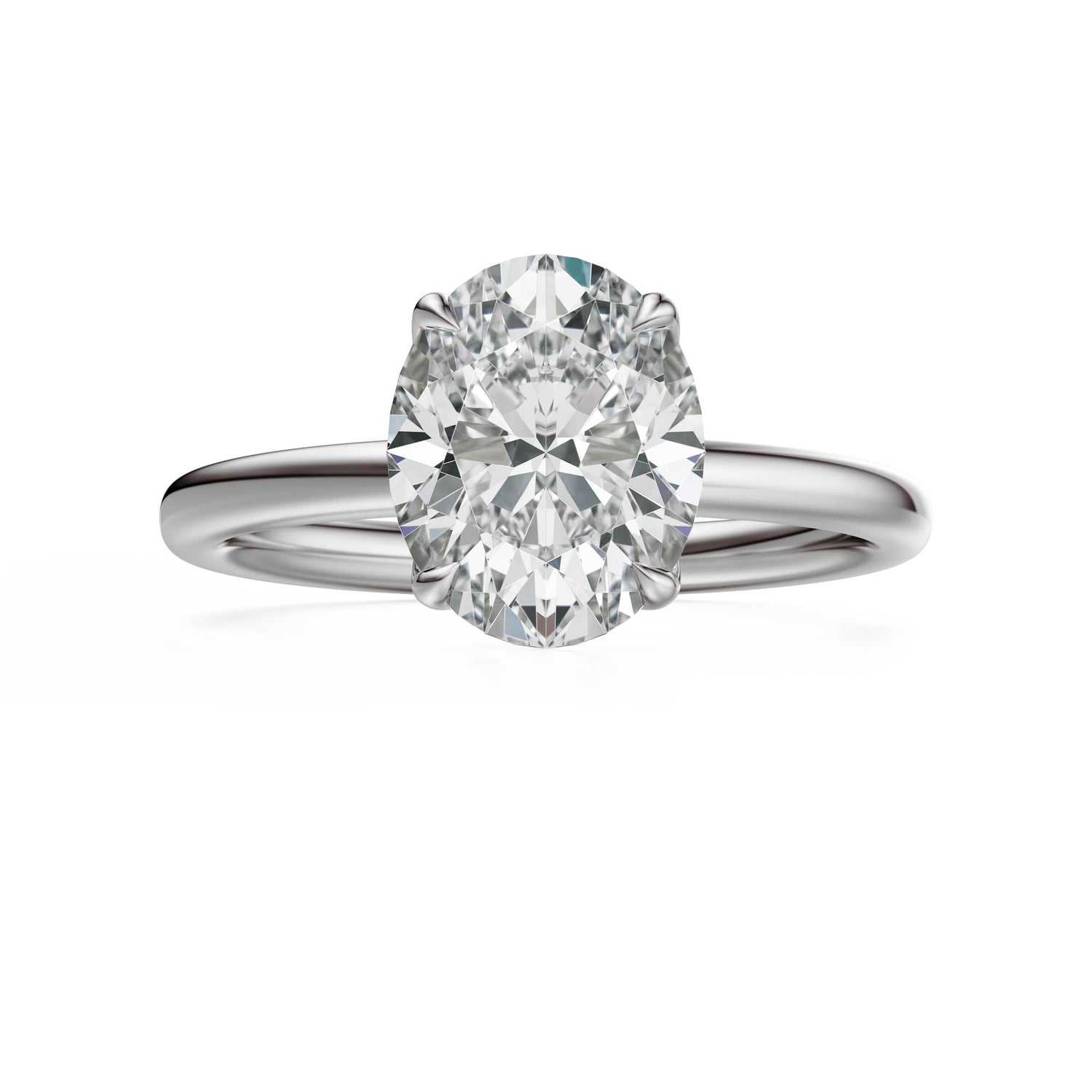 The Secret Garden Ring | Oval | Setting Only