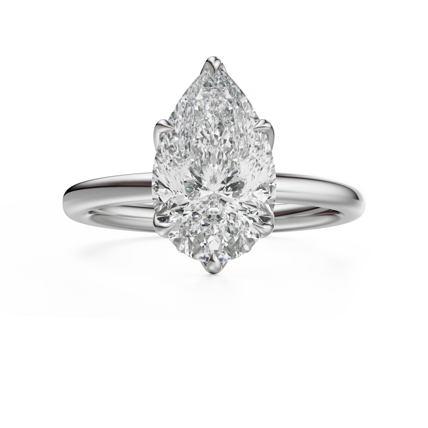 The Secret Garden Ring | Pear | Setting Only