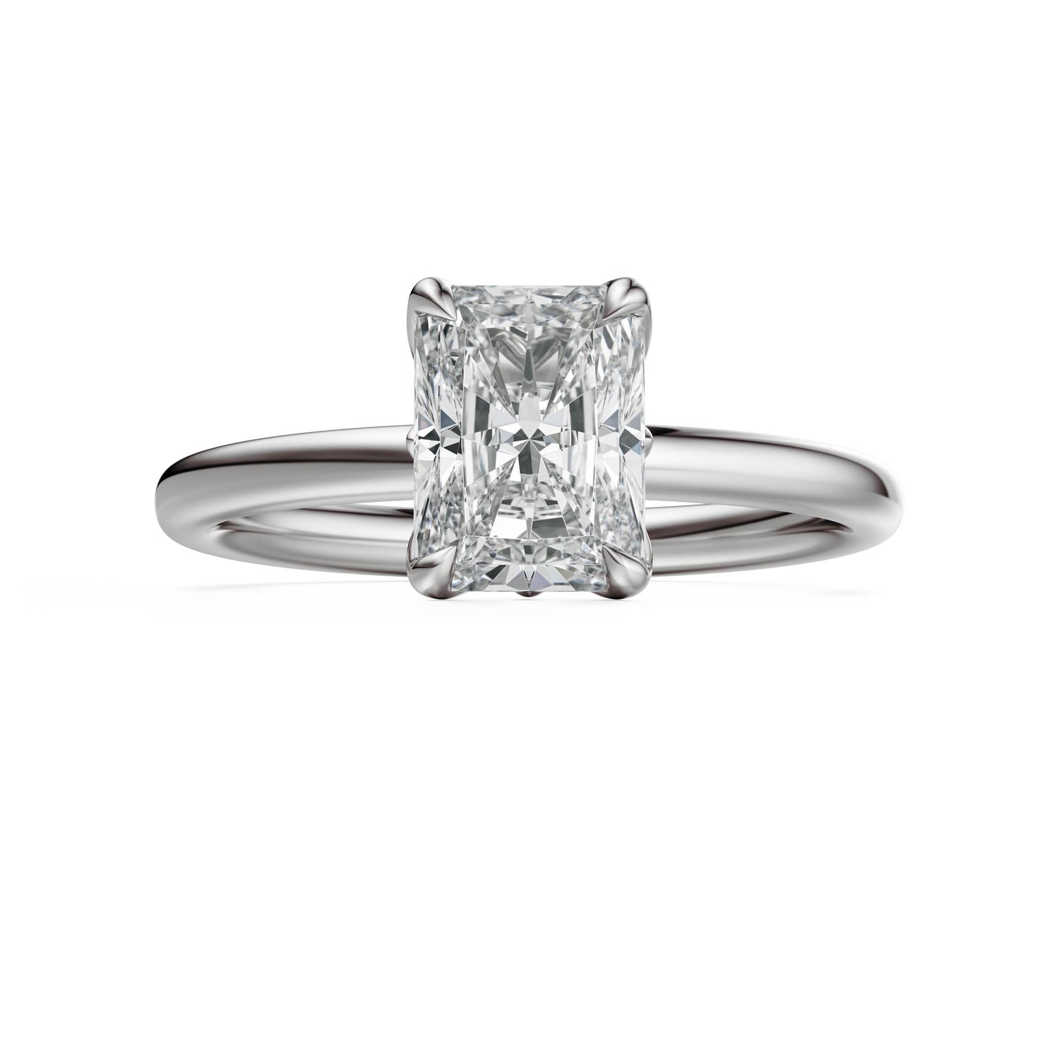 The Secret Garden Ring | Radiant | Setting Only