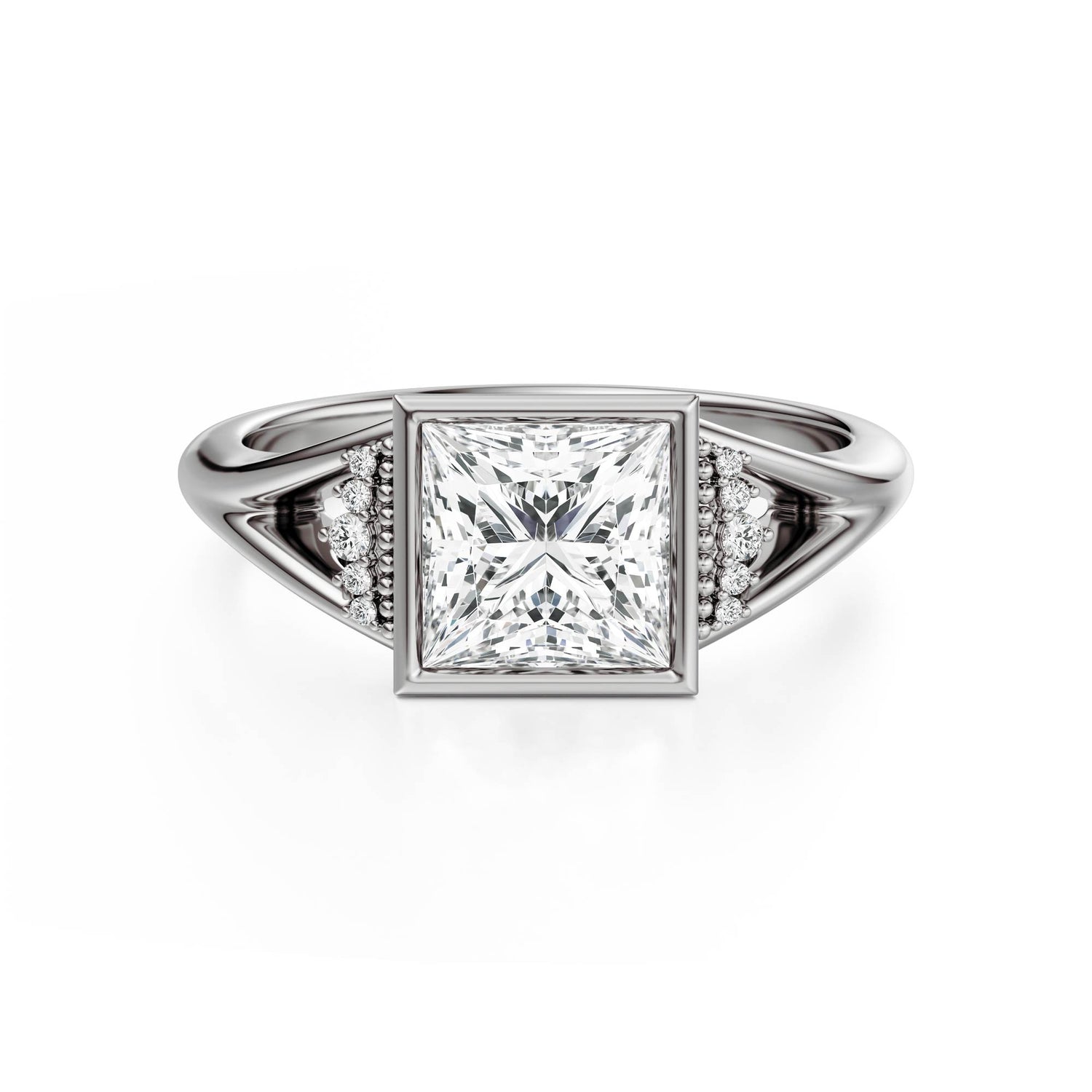 The Bezel Serendipity Ring | Princess