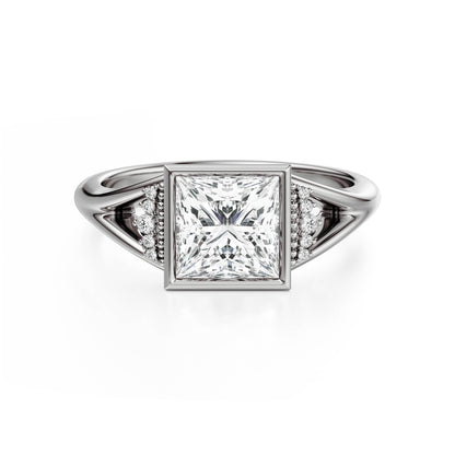 The Bezel Serendipity Ring | Princess