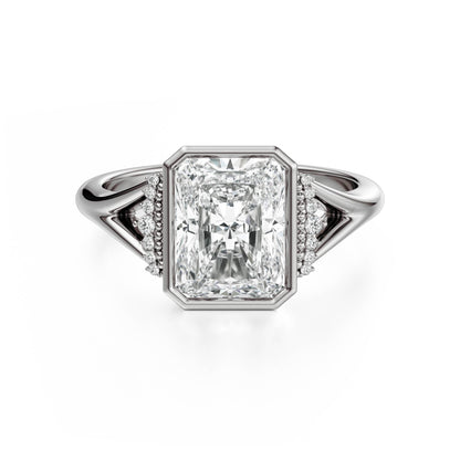 The Bezel Serendipity Ring | Radiant