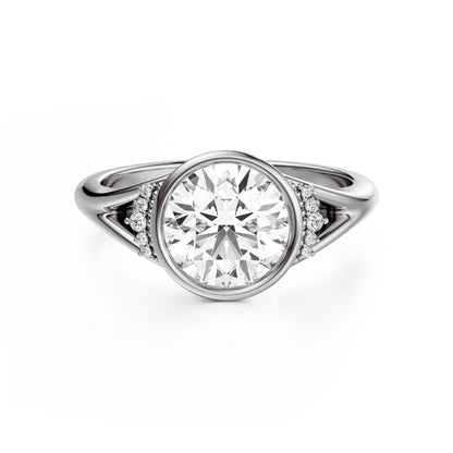 The Bezel Serendipity Ring | Round