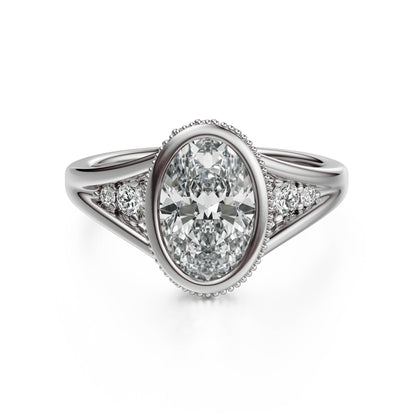 The Sitara Ring | Oval - Lavender Creek Gems 