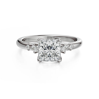 The Skye Ring | Princess | Setting Only - Lavender Creek Gems 