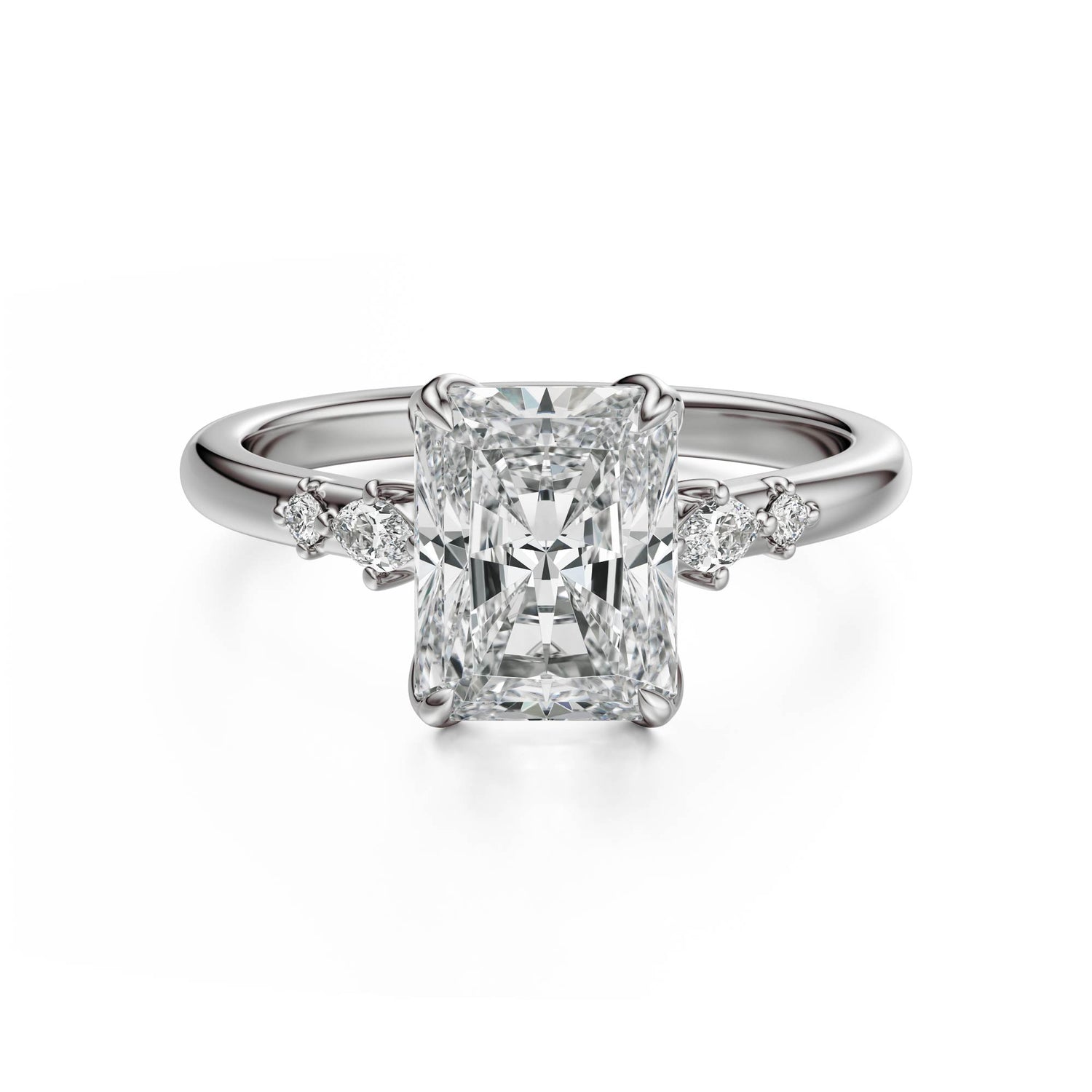 The Skye Ring | Radiant - Lavender Creek Gems 