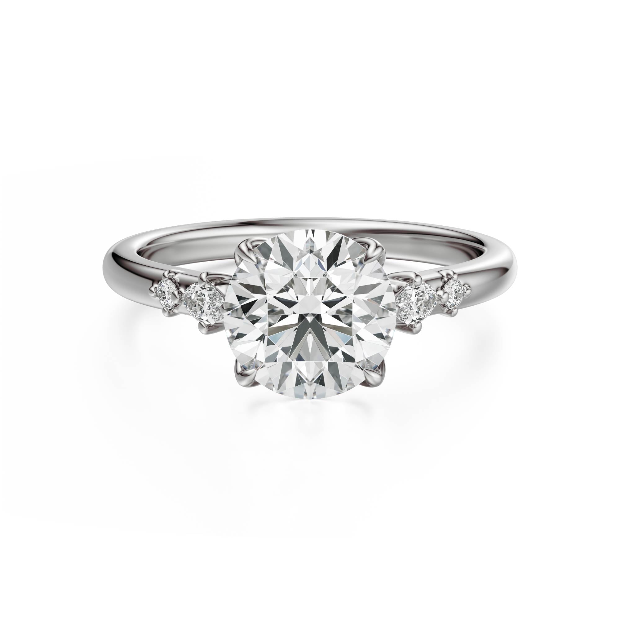 The Skye Ring | Round - Lavender Creek Gems 