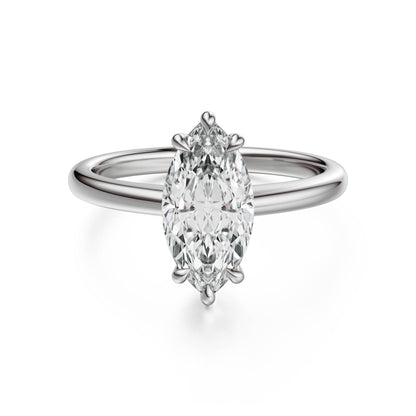 The Thalassa Ring | Marquise | Setting Only - Lavender Creek Gems 