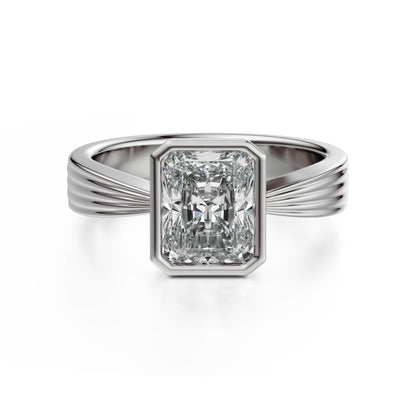 The Veil Ring | Radiant - Lavender Creek Gems 