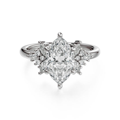 The Veraine Ring | Marquise | Setting Only