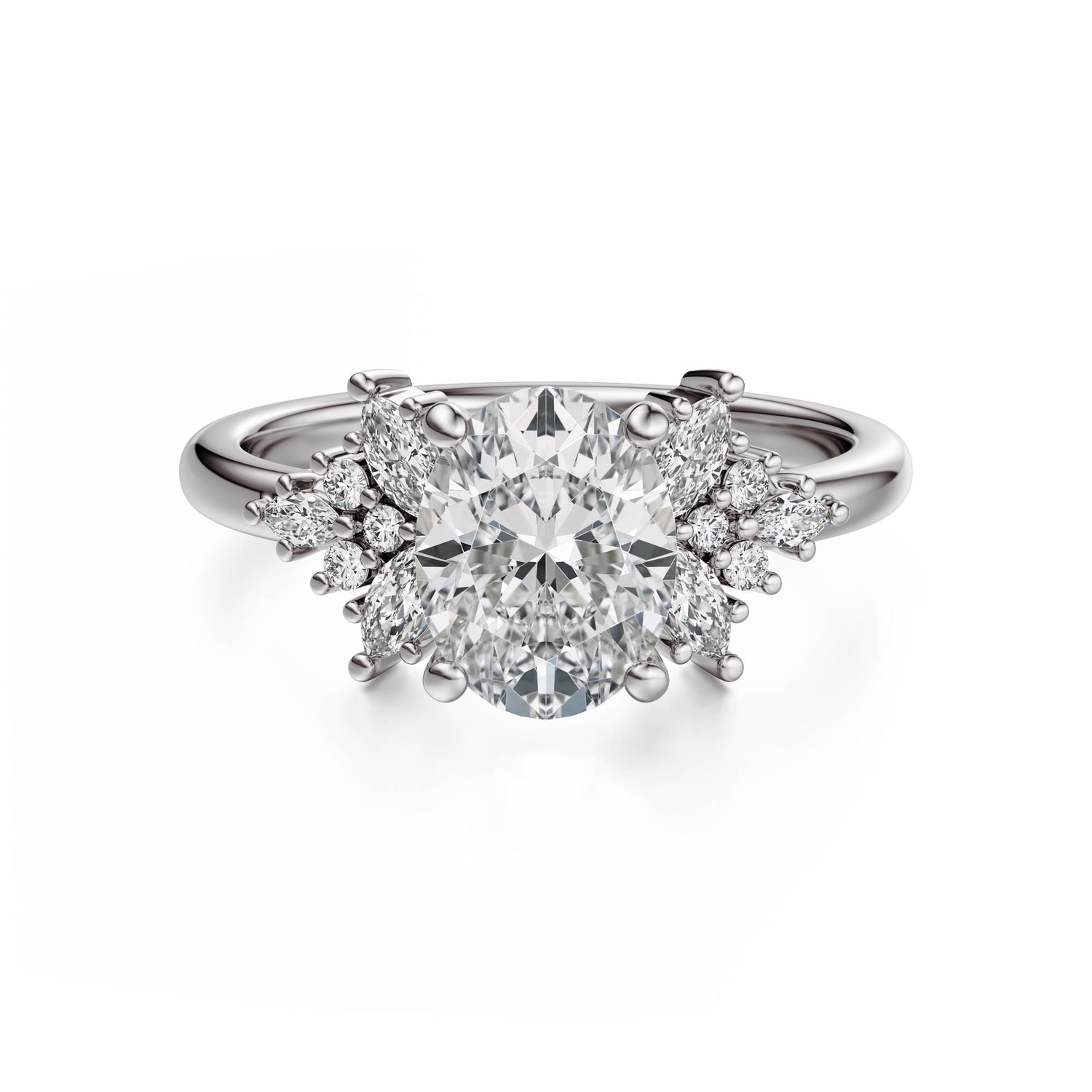 The Veraine Ring | Oval | Setting Only