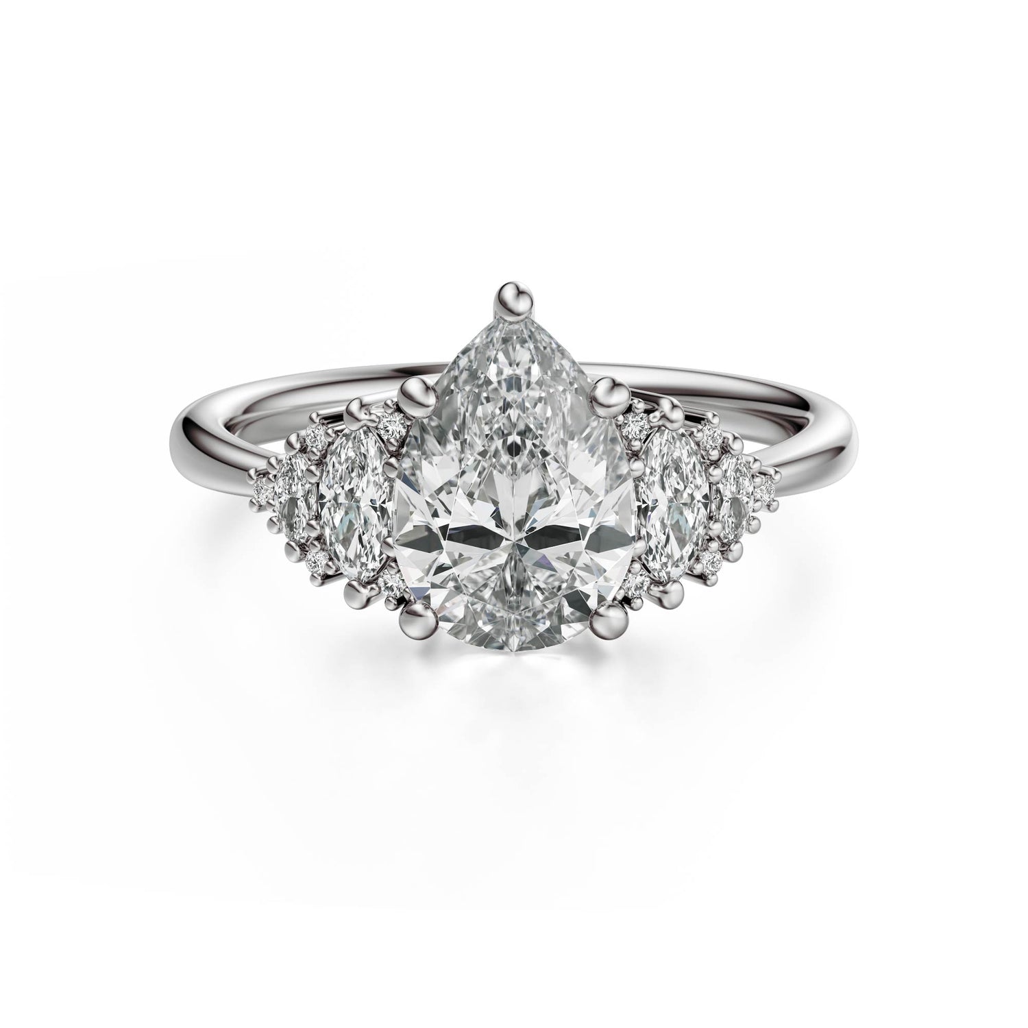 The Vivienne Ring | Pear