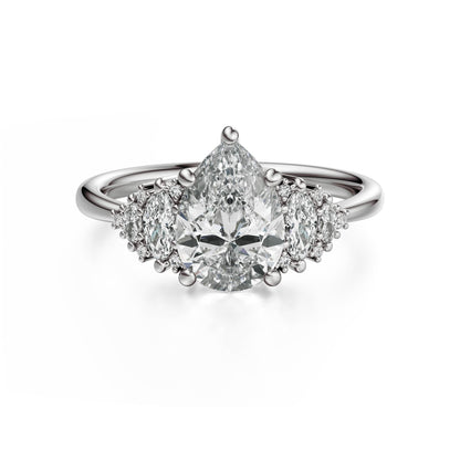 The Vivienne Ring | Pear