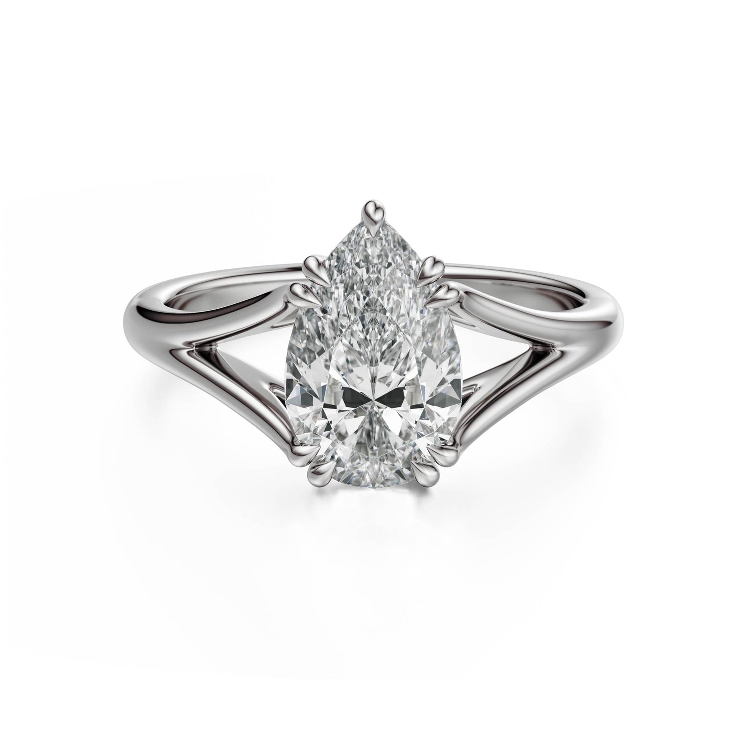 The Weaver Ring | Pear | Setting Only - Lavender Creek Gems 
