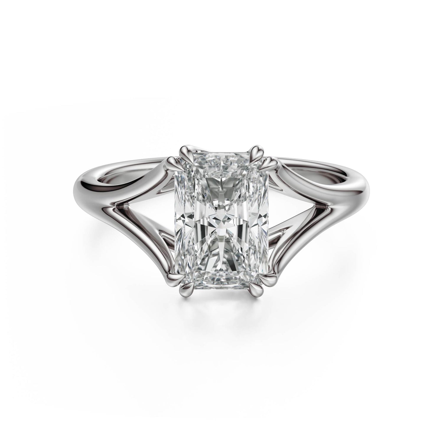 The Weaver Ring | Radiant | Setting Only - Lavender Creek Gems 