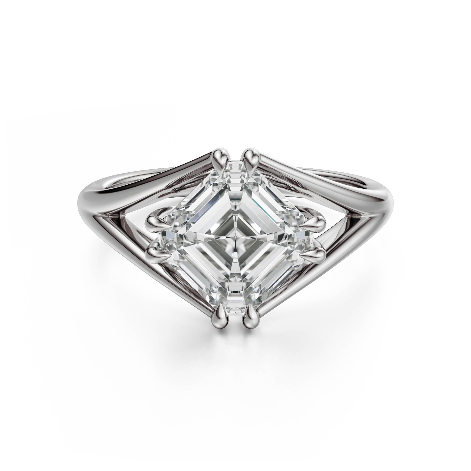 The Willow Ring | Setting Only - Lavender Creek Gems 