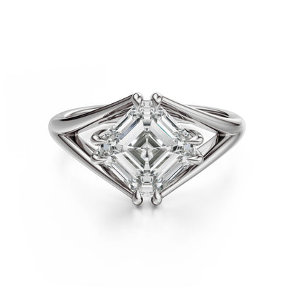 The Willow Ring | Setting Only - Lavender Creek Gems 