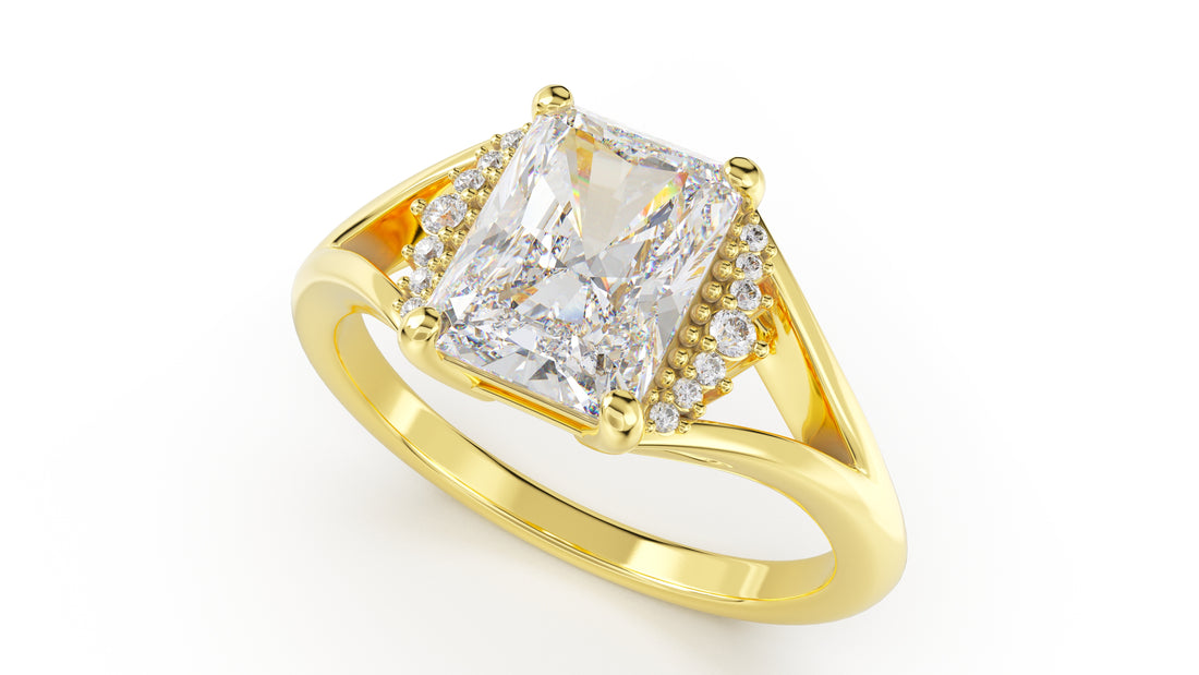 The Serendipity Ring | Radiant | Setting Only