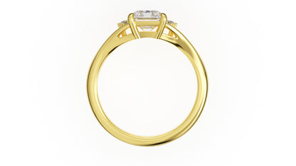 The Serendipity Ring | Radiant | Setting Only