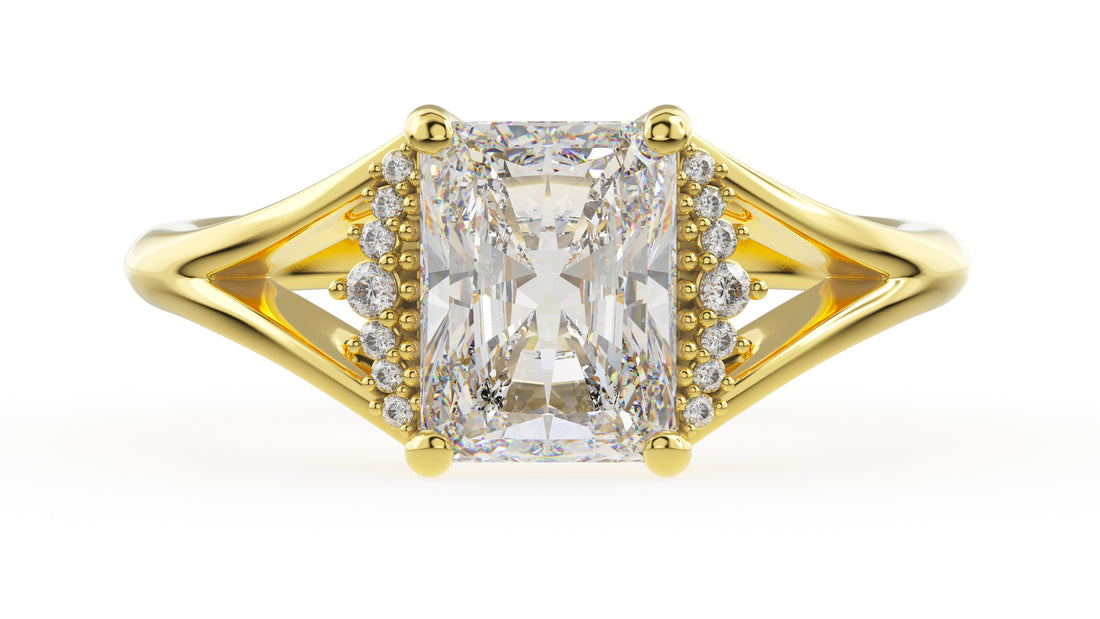 The Serendipity Ring | Radiant | Setting Only