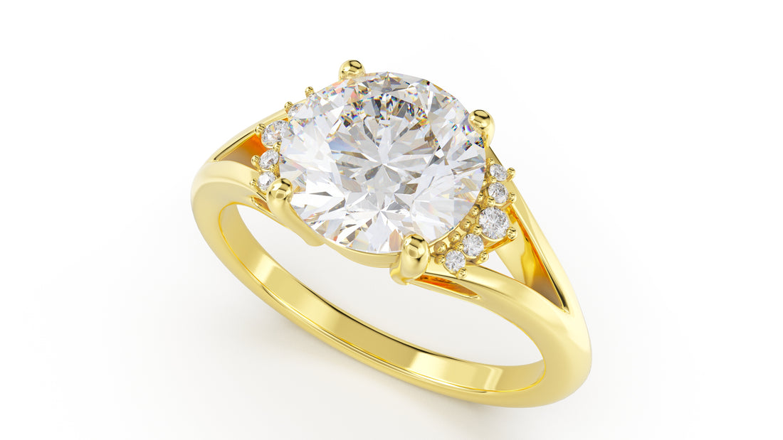 The Serendipity Ring | Round | Setting Only