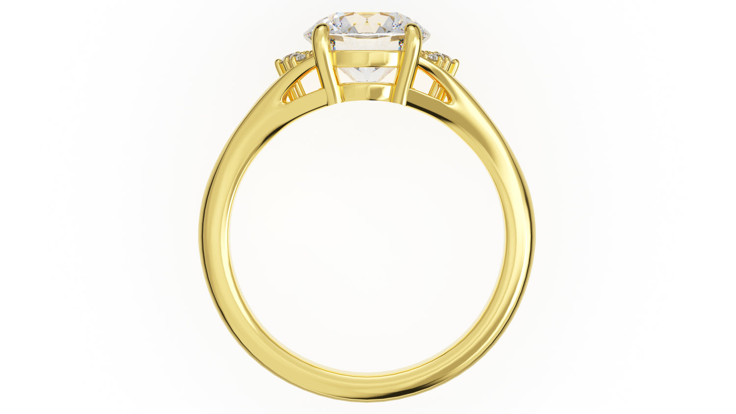 The Serendipity Ring | Round | Setting Only