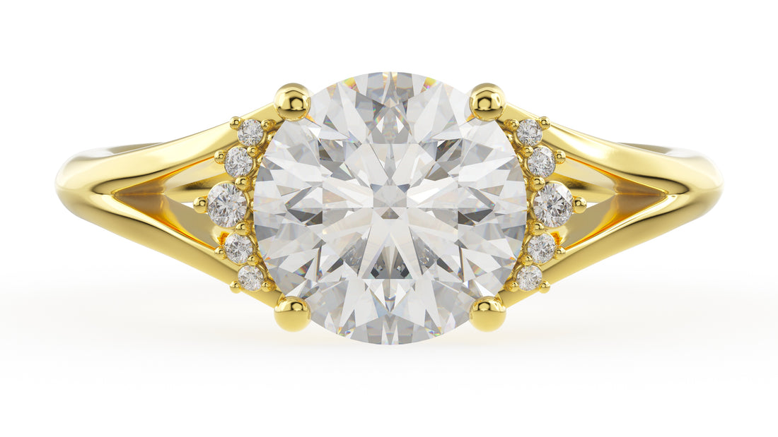 The Serendipity Ring | Round | Setting Only