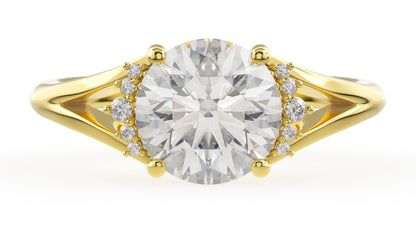 The Serendipity Ring | Round | Setting Only