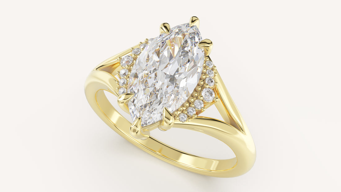 The Serendipity Ring | Marquise | Setting Only