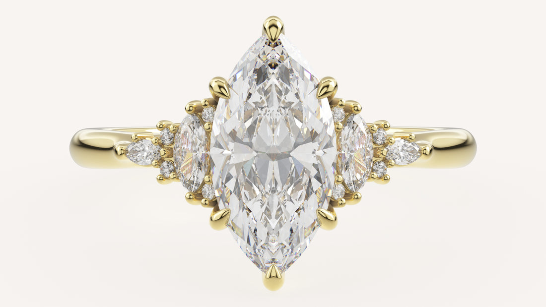 The Maeve Ring | Marquise | Setting Only