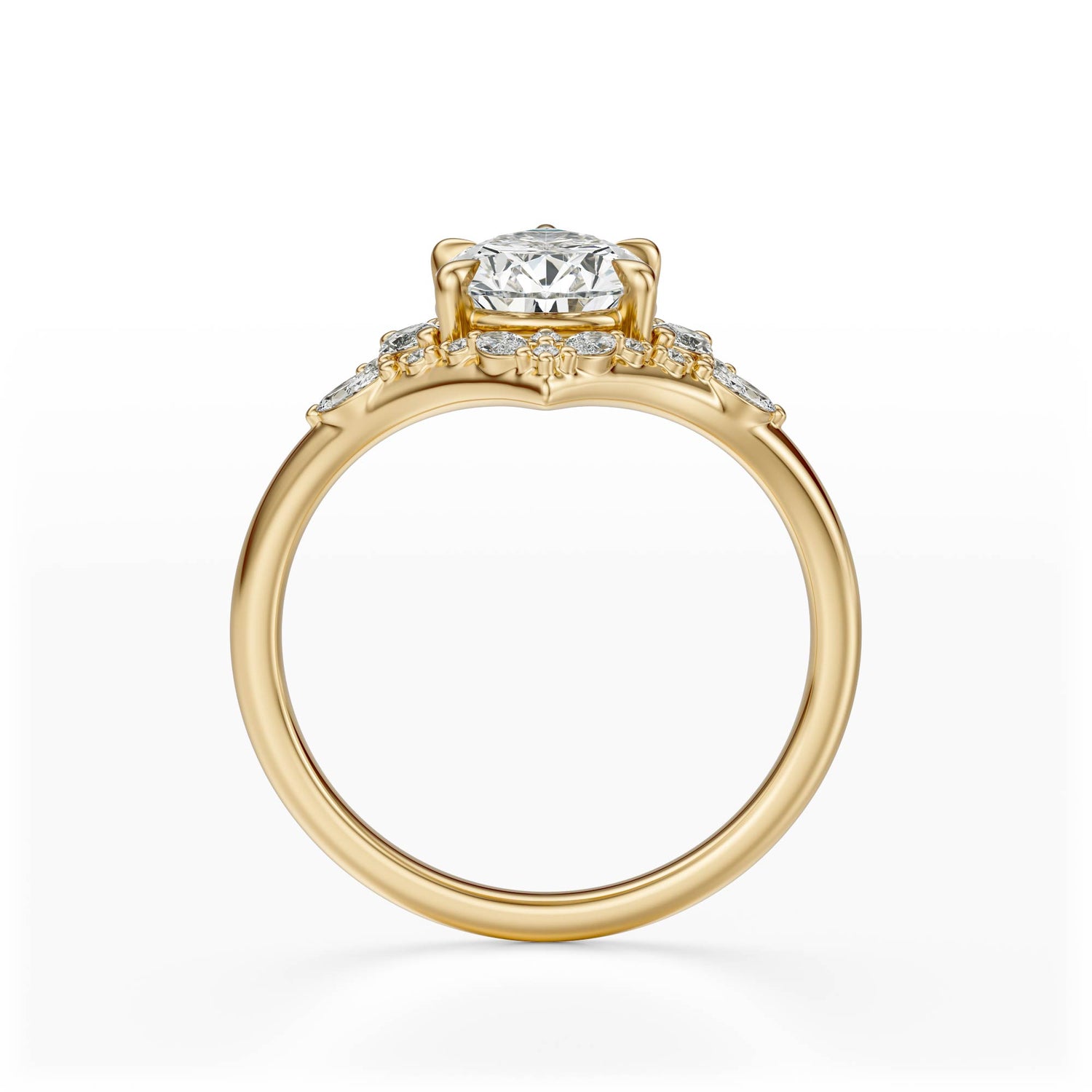 The Aurora Ring | Setting Only