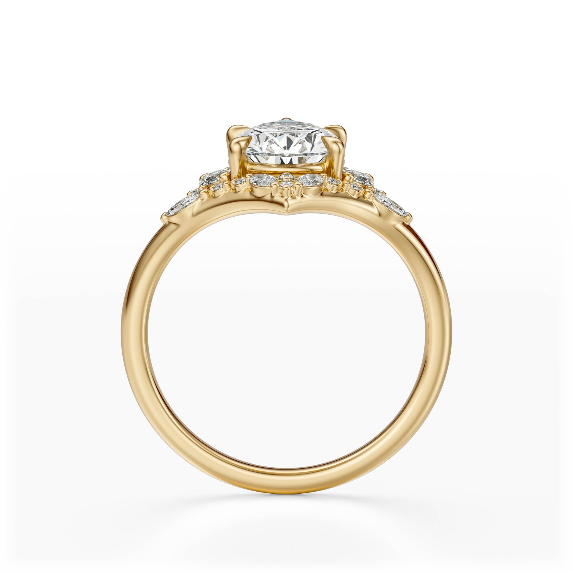 The Aurora Ring | Setting Only