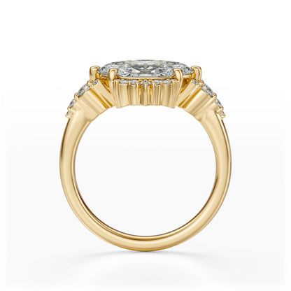 The Comtesse Ring | Marquise | Setting Only