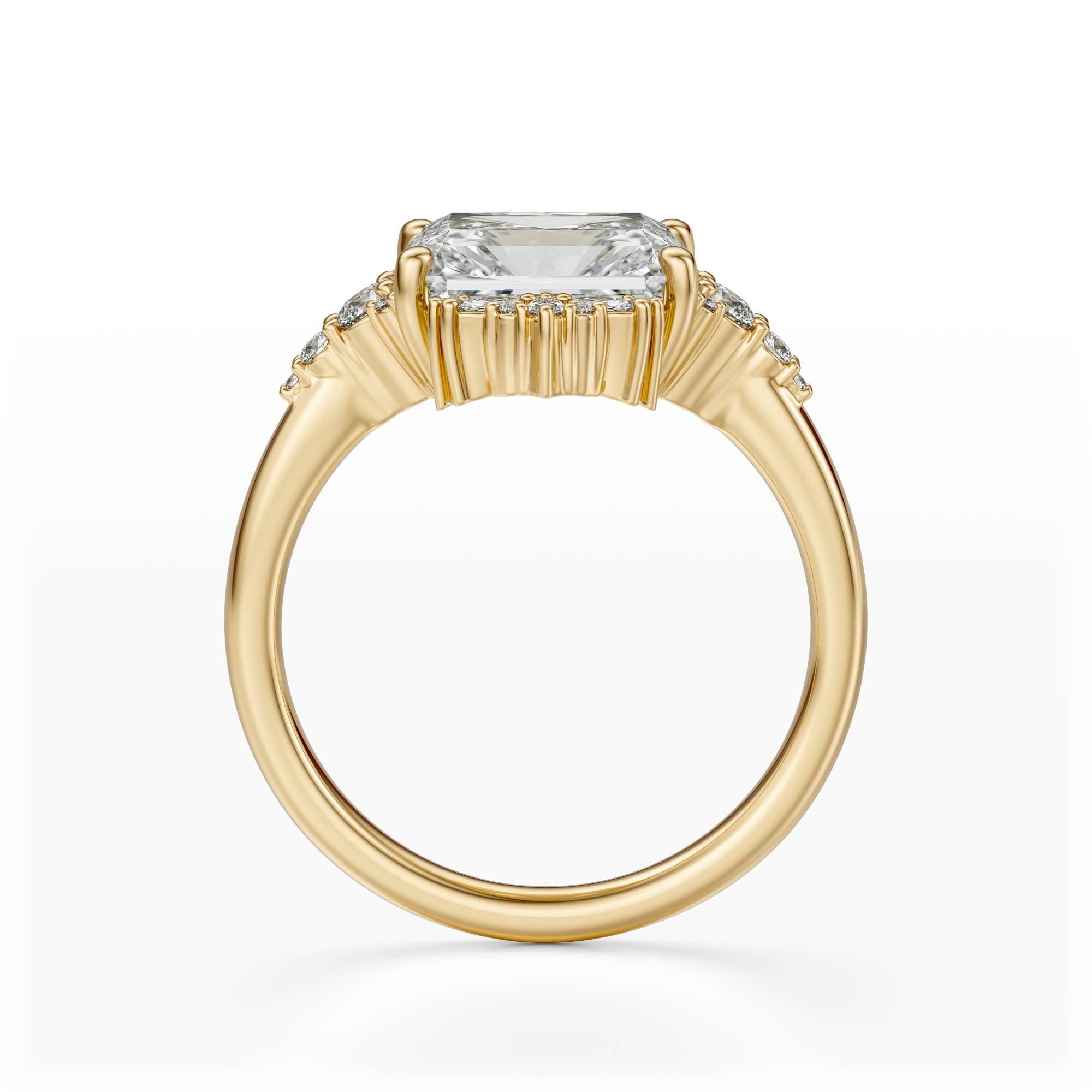 The Comtesse Ring | Radiant | Setting Only