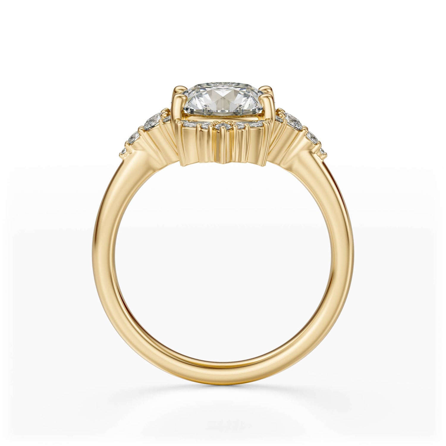 The Comtesse Ring | Round | Setting Only
