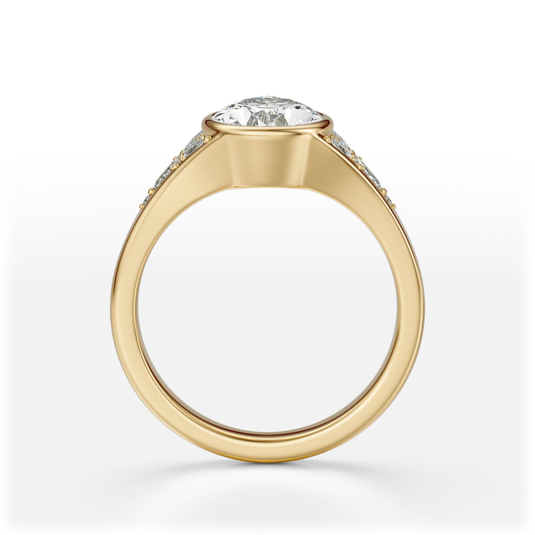 The Daylight Ring | Pear | Setting Only