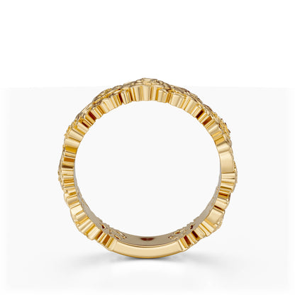 The Eternal Peony Ring - Lavender Creek Gems 