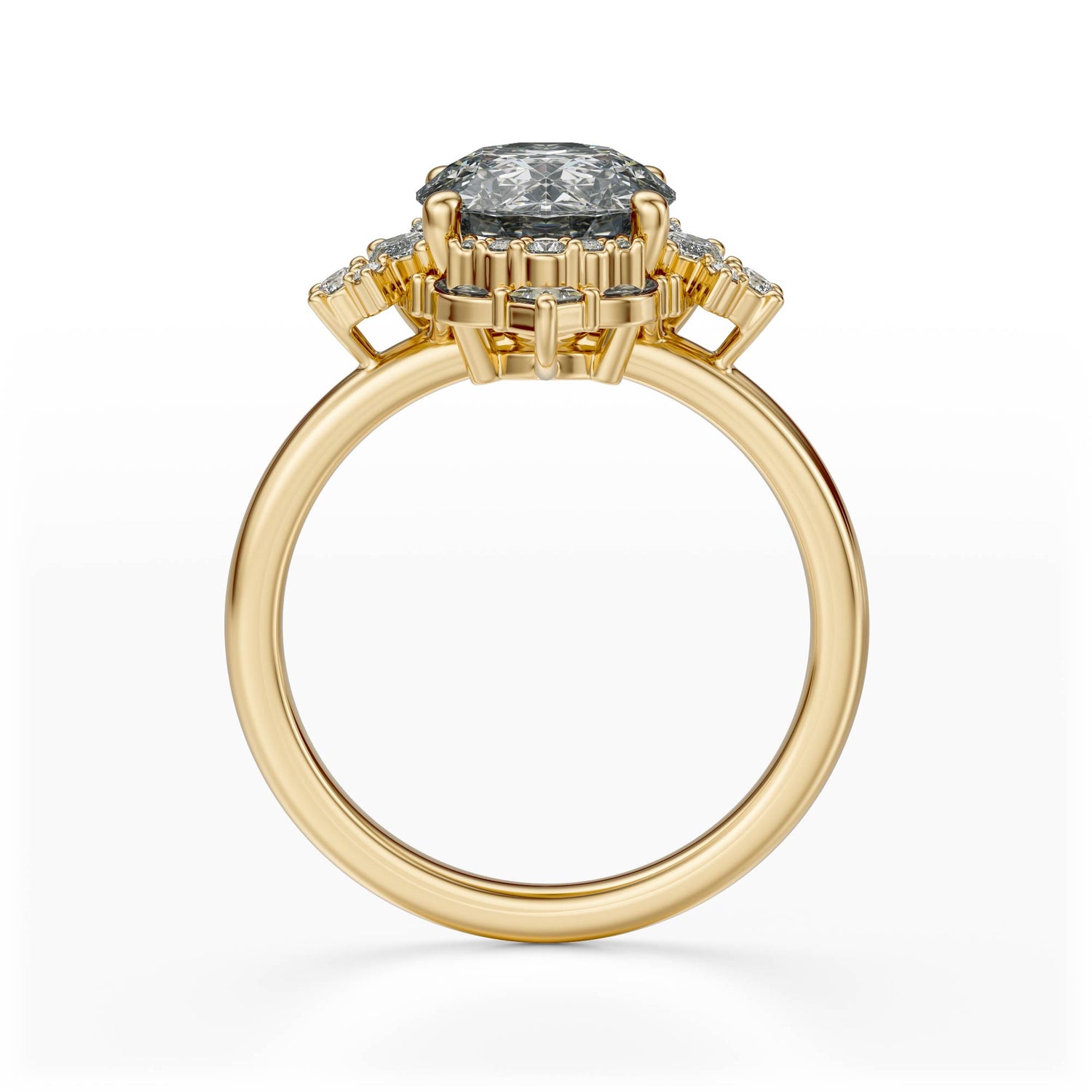 The Naevia Ring | Round