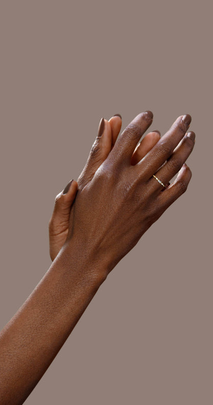 The Sonnet Ring | Diamond - Lavender Creek Gems 