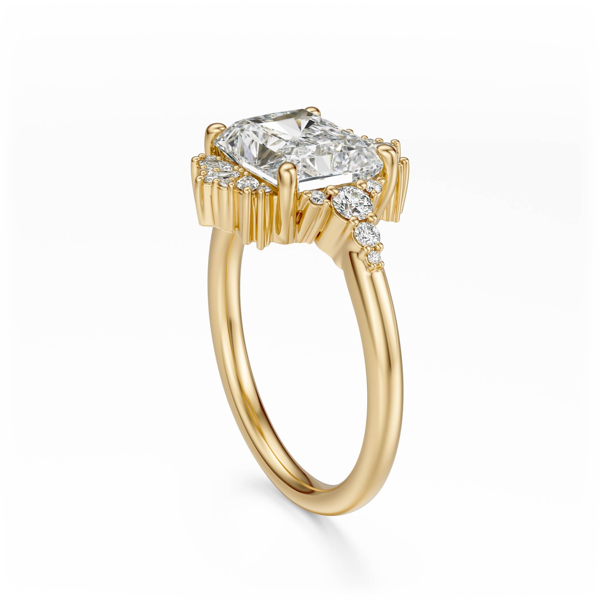 The Comtesse Ring | Radiant | Setting Only
