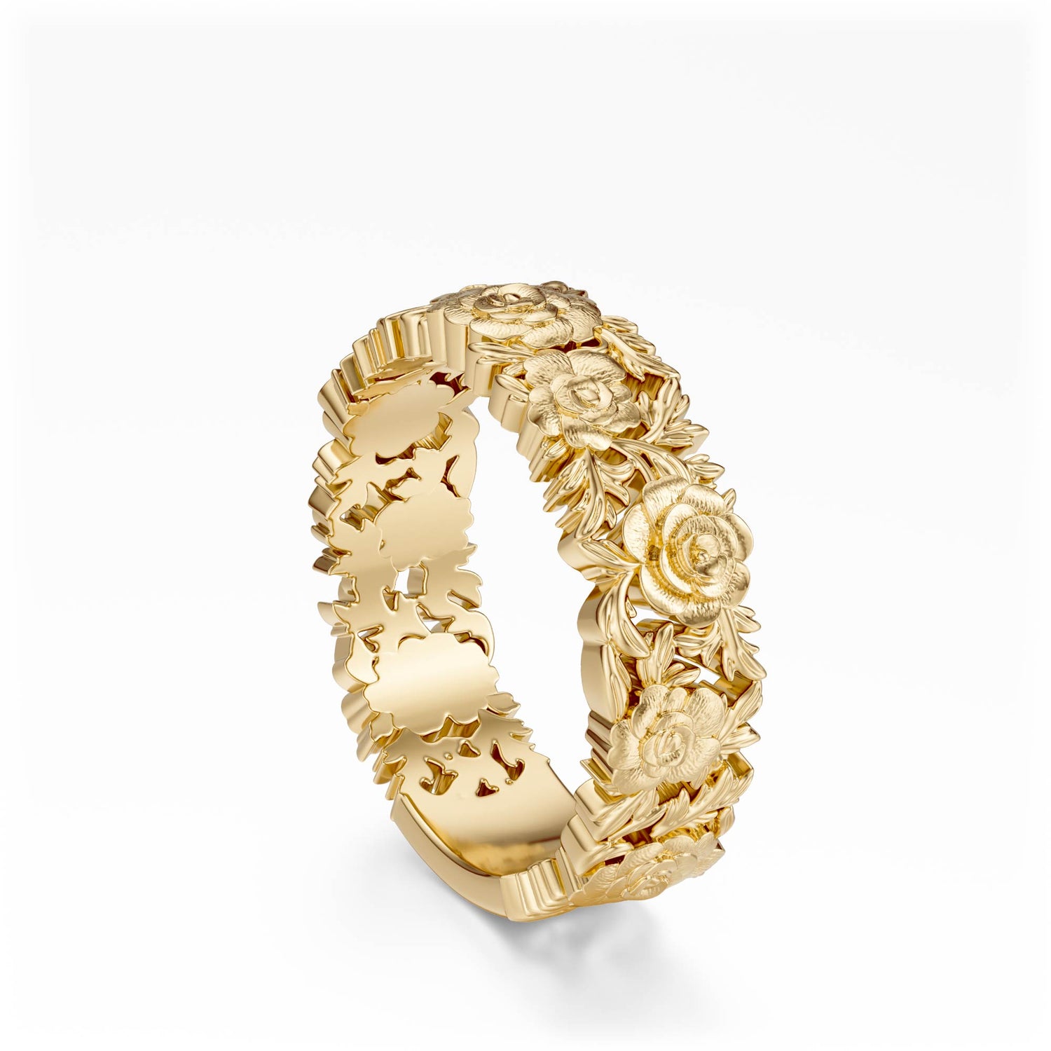 The Eternal Peony Ring - Lavender Creek Gems 