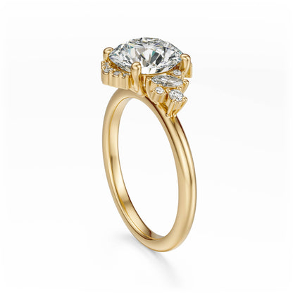 The Naevia Ring | Round