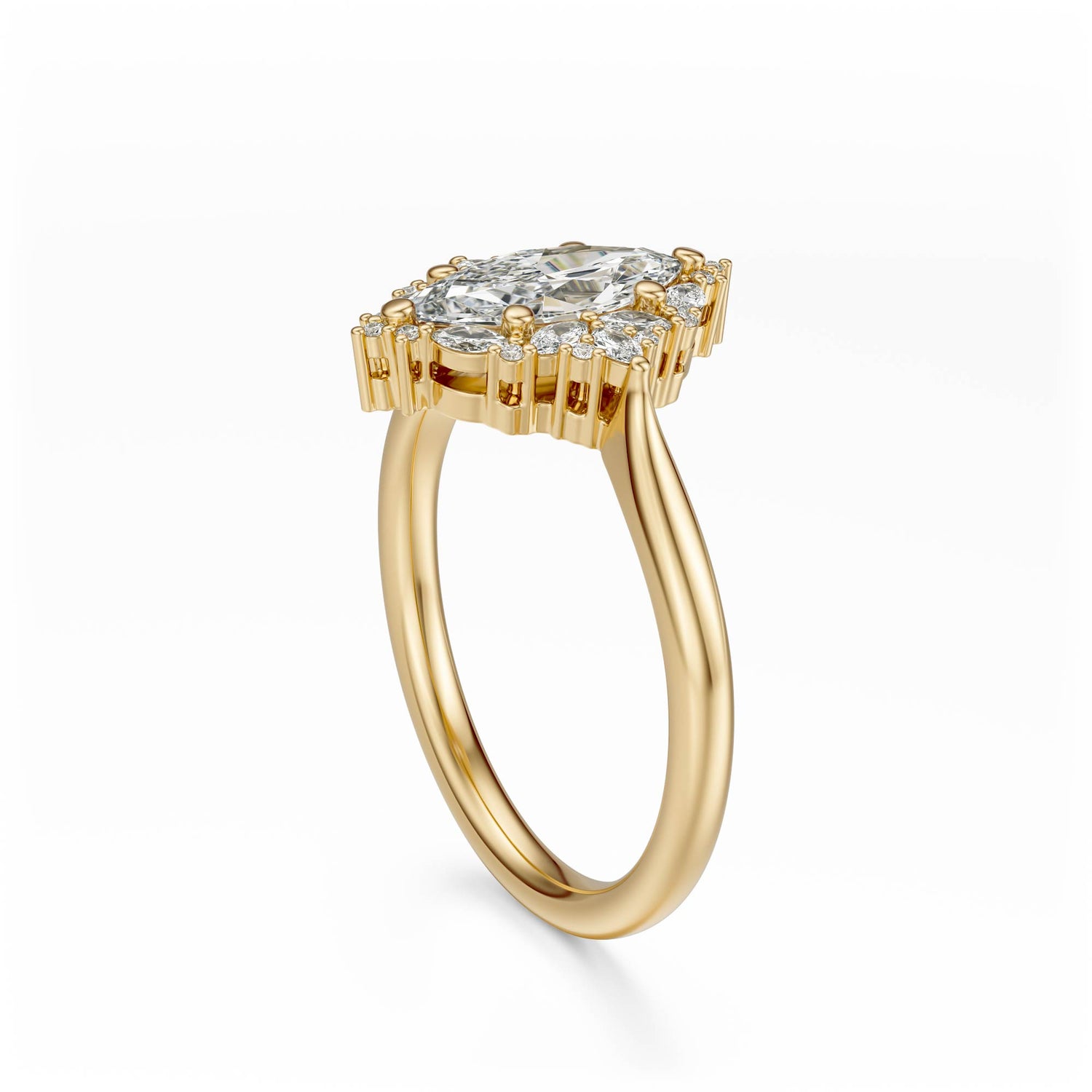 The Noemi Ring | Setting Only - Lavender Creek Gems 