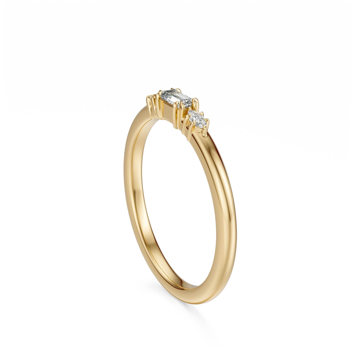 The Sonnet Ring | Diamond - Lavender Creek Gems 